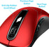 memzuoix 2.4G Wireless Mouse, 1200 DPI Mobile Optical Cordless Mouse with USB Receiver, Portable Computer Mice for Laptop, PC, Desktop, MacBook, 5...