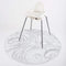 BooginHead SplatMat 52" Extra Large Waterproof Floor Mat for Under High Chair, Marble Swirl...