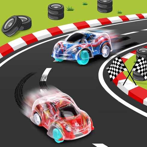 Hooqict 36 Pcs Mini Pull Back Car for Boys 4-8 Years Old Race Car Party Favors Bulk Kids Car Set for Classroom Prizes, Treasure Box Toys, Goodie B...