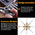 90 Pcs Wire Brushes Set, Rocaris Brass Wire Wheels Pen Brushes Set Kit Accessories for Rotary Tool...