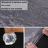 HERSENT 146"/12ft Plastic Sofa Couch Cover,Plastic Covers for Furniture,Waterproof Couch Cover for Sectional Sofa LShape,Extra Large Bed Couch Cha...