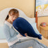 Gentle Whale Plush Toy Ultra Soft Cotton Sea Mammal Doll Cozy Companion for All Ages Children Best Birthday Gift pillow (blue 18inch)...