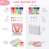 Dowsabel Friendship Bracelet Kit, 28 Colors Clay Beads Letter Beads Bracelet Making Kit, 4 Styles of Round Alphabet Beads with Number, Heart Beads...