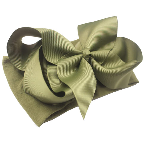 CellElection 20PCS Baby Girls Soft Nylon Headbands 6Inch Big Bows Elastic Nylon Hairbands Hair Accessories for Newborns Infants Toddlers Kids…...
