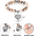 XIUDA Heart Cremation Memorial Urn Bracelet 316L Stainless Steel Keepsake Jewelry Urn Bracelet for Ashes for Women-With Me Always...