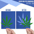 120 Sheets Sun Print Paper Kit Cyanotype Paper Solar Drawing Paper High Sensitive Nature Sun/solar Activated Printing Art for Kids Adults Arts DIY...