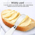 Butter Knife(2 Pcs), Porcelain Handle, Stainless Steel Cheese Spreader, Butter Spreader Knives Set...