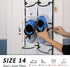 2PK 12 Large Pockets Over Door Hanging Shoe Organizer...