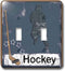 3dRose lsp_16310_2 Hockey Player Toggle Switch...