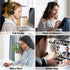 3.5mm Computer Headset with Microphone, Cell Phone Headset with Microphone Noise Cancelling for iPhone Samsung PC Business Skype Softphone Call Ce...