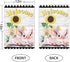 Welcome Garden Farm Flag Sunflower Cute Pink Pig Vertical Double Side Decor Yard Flag for Outside Farmhouse Garden Banner Decorations 12x18 Inch...