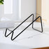 Countertop Wine Rack, 2 Pcs Wine Bottle Holder, Metal Small Wine Rack, Tabletop Wine Storage Stand for Cabinet, Pantry, Bar, Black...