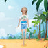 SOTOGO 13 Pieces Doll Clothes and Accessories for 11.5 Inch Girl Doll Energetic Girl Playset Include 9 Sets Doll Sports Wear Fashion Dresses Doll ...