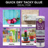 Aleene's 33147 Quick Dry Tacky Always Ready Adhesives, 4 oz....