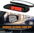 2 PCS Car Rearview Mirror Blind Spot Mirror, 5.23" x 1.18" ABS Shell Adjustable Convex Reversing Auxiliary Mirror, 3M Adhesive Backing for Easy In...
