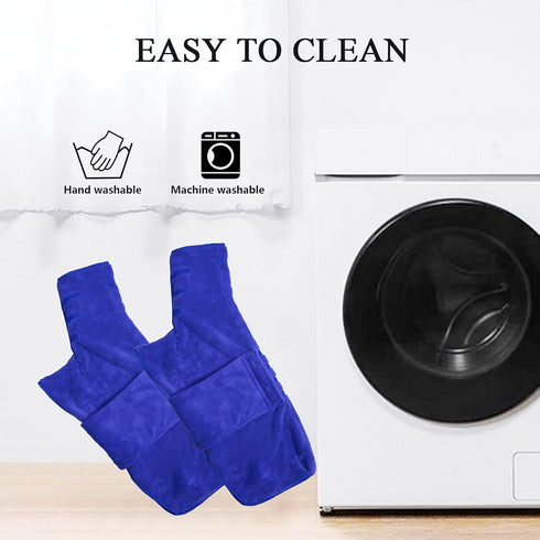 Geyecete Dog Bathrobe Towel Dog Drying Coat-Dry Fast Dog Bag-Pineapple grid Fast Drying Super Absorbent Pet Dog Cat Bath Robe Towel-Blue-M...