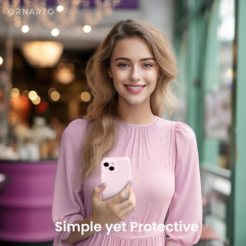 ORNARTO Compatible with iPhone 15 Case Shockproof with Screen Protectors, Waterproof Liquid Silicone Rubber Full Cover Protective Case for iPhone ...