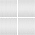 Trolleyshop 4pcs/Pack Dryer Vent Grill Bird Guards, Bathroom Exhaust Vent Bird Guards Dryer Vent Covers Inserts Stop Bird Nesting 3 Inch to 8 Inch...