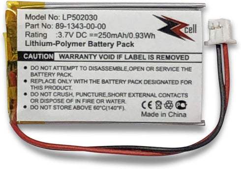 Battery Replacement for VXI Blue Parrott B250-XT, B250XT, PL602030, 052030, 502030, 89-1343-00-00, Wireless Bluetooth Headset, Road Warrior, BlueP...