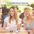LENRUE Portable Wireless Bluetooth Speaker with Built-in-Mic,Handsfree Call,AUX Line,HD Sound and Bass for iPhone Ipad Android Smartphone and More...