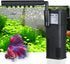 Aquarium Filter Small Betta Fish Tank Water Filter for 5-15 Gallon Fish Turtle Shrimp Tank Submersible Aquarium Internal Filter 4-in-1 Adjustable ...