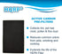 HQRP 4-Pack Carbon Filter C compatible with Holmes HAPF60, HAP726, HAP750, HAP756, HAP759, HAP715, HAP725, HAP1200, HAP1201, HAP1625, HAP1650, HAP...