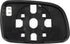 X AUTOHAUX Car Rearview Left Driver Side Heated Mirror Glass Replacement W/Backing Plate for Jeep Grand Cherokee 1999-2004...