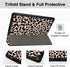 Hi Space for iPad 9th 8th 7th Generation Case for iPad 10.2 Case with Pencil Holder 2021 2020 2019, Leopard Print Cheetah Protective Shockproof Co...