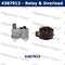 Edgewater Parts 4387913 Refrigerator Compressor Relay and Overload Kit, Compatible with Whirlpool, Kenmore, Roper, KitchenAid, Estate, Inglis, and Crosley