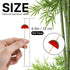 PuTwo Cocktail Picks Handmade Bamboo Toothpicks 100pcs 4.7” in Watermelon Decor...