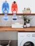 Laundry Detergent Cup Holder, Laundry Fabric Softener Cup Holder Drip Tray Catcher, Adjustable Holder Fits Most Economic Sized Bottles, No More Me...
