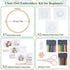 ASTNIC Embroidery Kit for Beginners, 3 Sets Owl Hand Embroidery Kit with Hoop Needle Video Step by Step Instructions DIY Knitting Kit Arts and Cra...