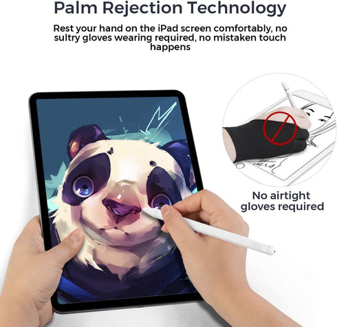 Stylus Pen for iPad with Palm Rejection Compatible with Apple (2018-2021) iPad 6/7/8th, iPad Pro(11/12.9 Inch), Mini 5th, Air 3/4th iPad Pencil Hi...