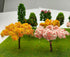16 Pcs Miniature Fairy Garden Tree Plant Ornamentm, Mixed Model Trees 1-3 Inches, Miniature Dollhouse Pots Decor Moss Bonsai Micro Landscape DIY C...