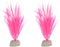 VOCOSTE 2 Pcs Aquarium Plastic Plants, Artificial Aquatic Plant for Fish Tank Landscape Plants Decoration, Pink, White...