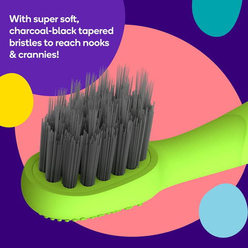 BURSTkids Electric Toothbrush Replacement Heads 3-Pack, Pink - Ultra Soft Bristles for Deep Clean – Perfect Fit with BURSTkids Sonic Kids Toothbru...