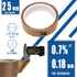 High Temperature Teflon Tape 1 inch x 33 feet PTFE Adhesive Teflon Tape - Fits Weston,FoodSaver, Seal A Meal, Cabellas Vacuum...