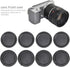 4Pcs Lens Rear Back Cover Body Front Cover Cap Set for Sony A Mount Lens Camera...