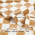 Checkered Baby Blanket for Girls Boys Soft Fleece Fluffy Fuzzy Chessboard Grid Toddler Blanket for Kids Lightweight Bed Blanket for Infant or Newb...