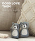 Outward Hound Squeakin' Racoon Hide A Puzzle Plush Replacement Dog Toys - 3 Pack...