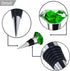 JETKONG 3 Pcs Wine Beverage Bottle Stoppers Reusable Diamond Plug Wine Corks Crystal Wine Stopper (Red Blue Green)...