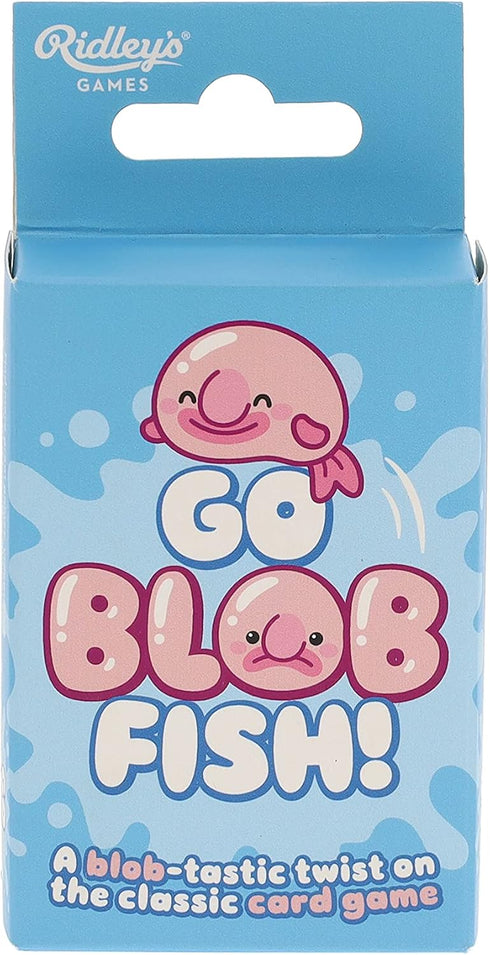Ridley's Games: Go Blob Fish Card Game | Funny Version of Go-Fish with Bloblfish | Game for 2+ People with 15-Minute Playtime for Ages 6+...