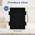 8 Pack Replacement Air Filters for Microwave Oven, Premium Activated Charcoal Air Filters Compatible with Whirlpool Over The Range Microwaves YKML...