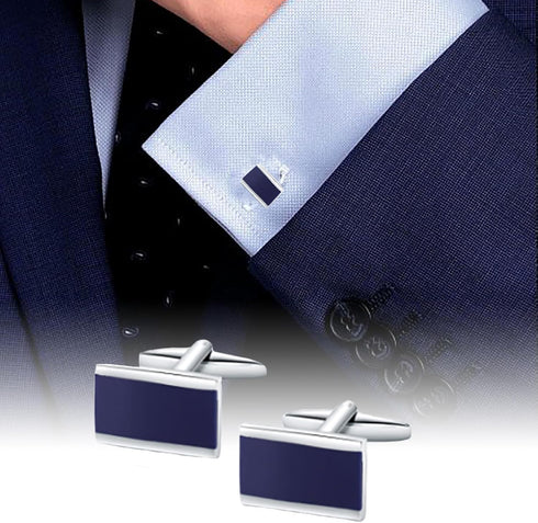 CASDAN Men's Cufflinks and Tie Clips Set for Men Classic Tie Bar Clip Necktie Clip Tuxedo Shirt Cuff Links Set for Wedding Business and Daily...