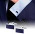 CASDAN Men's Cufflinks and Tie Clips Set for Men Classic Tie Bar Clip Necktie Clip Tuxedo Shirt Cuff Links Set for Wedding Business and Daily...