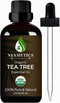 Organic Tea Tree Oil - 100% Pure Tea Tree Oil for Skin, Hair, Toenails, Scalp, Acne - Tea Tree Essential Oil for Aromatherapy - 1 oz/30ml...