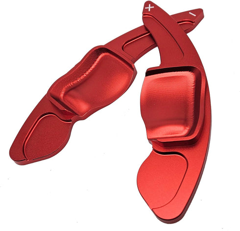 Steering Wheel Paddles Shifters Extensions Compatible With Volkswagen Golf 5 6 MK5/6 GTI/GTX/GT-TSI/R32/R Eos Jetta Passat CC Polo 6R Sharan Tigua...