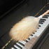 Wool Lambswool Cleaning Brush Duster,Wood Handle,Hanging Rope,Anti-Static,Comfortable Grips, for Piano,Guitar and Other Instruments and Home Furni...