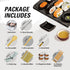 ISSEVE Sushi Making Kit Sushi Bazooka Maker with Bamboo Mats and Chopsticks, Paddle, Spreader, Sushi Knife, DIY Sushi Roller Machine...