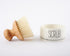 Mud Pie Wooden Scrub Brush and Ceramic Base Set...